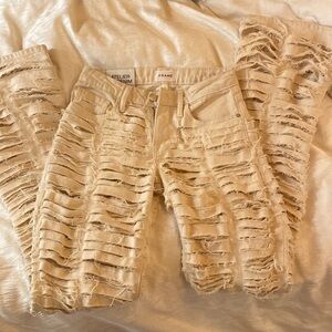 Frame Designer Ripped Jeans